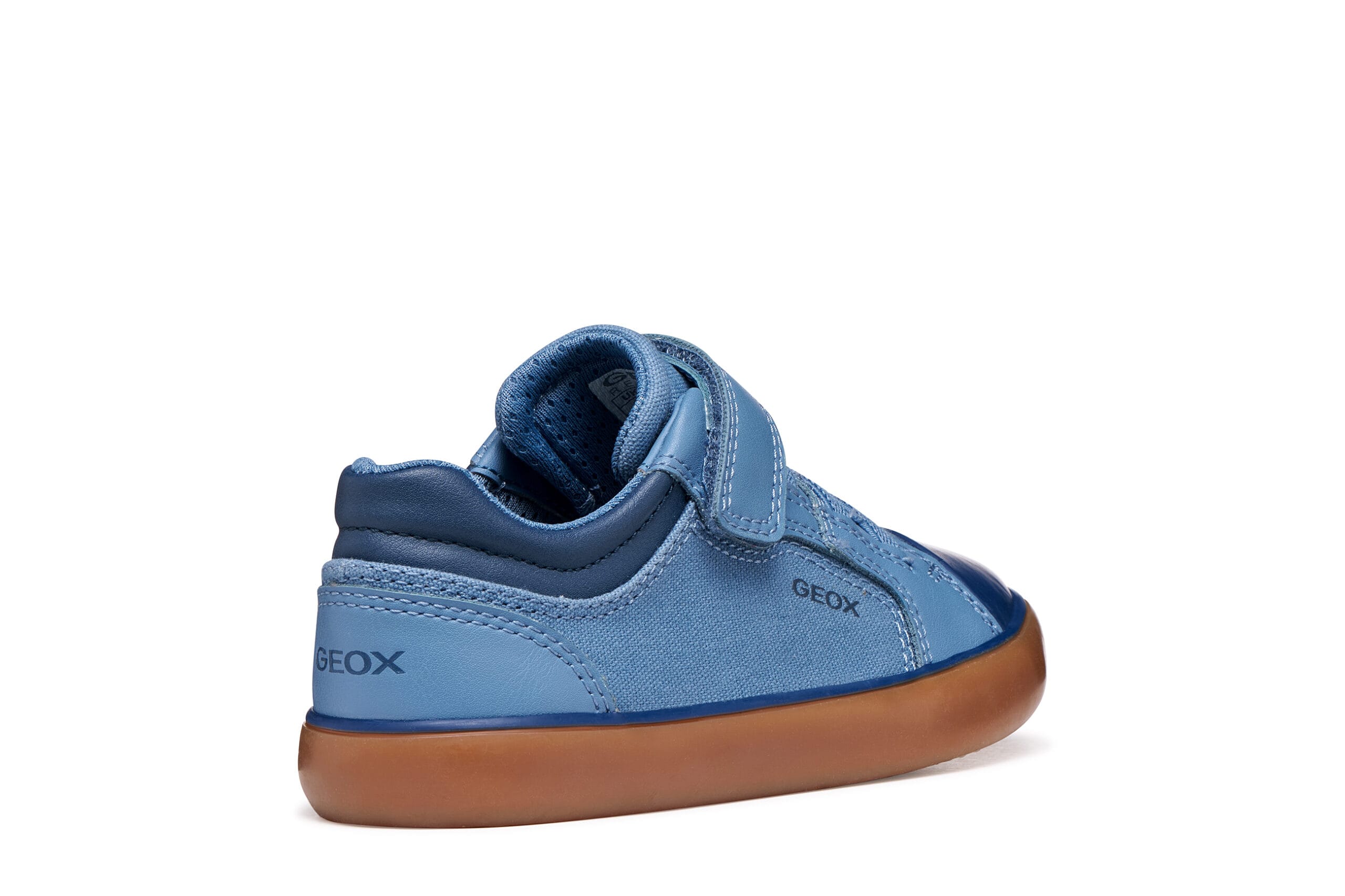 Geox Aνατομικό Sneaker Gια Aγόρι Mπλέ Jeans - Image 4