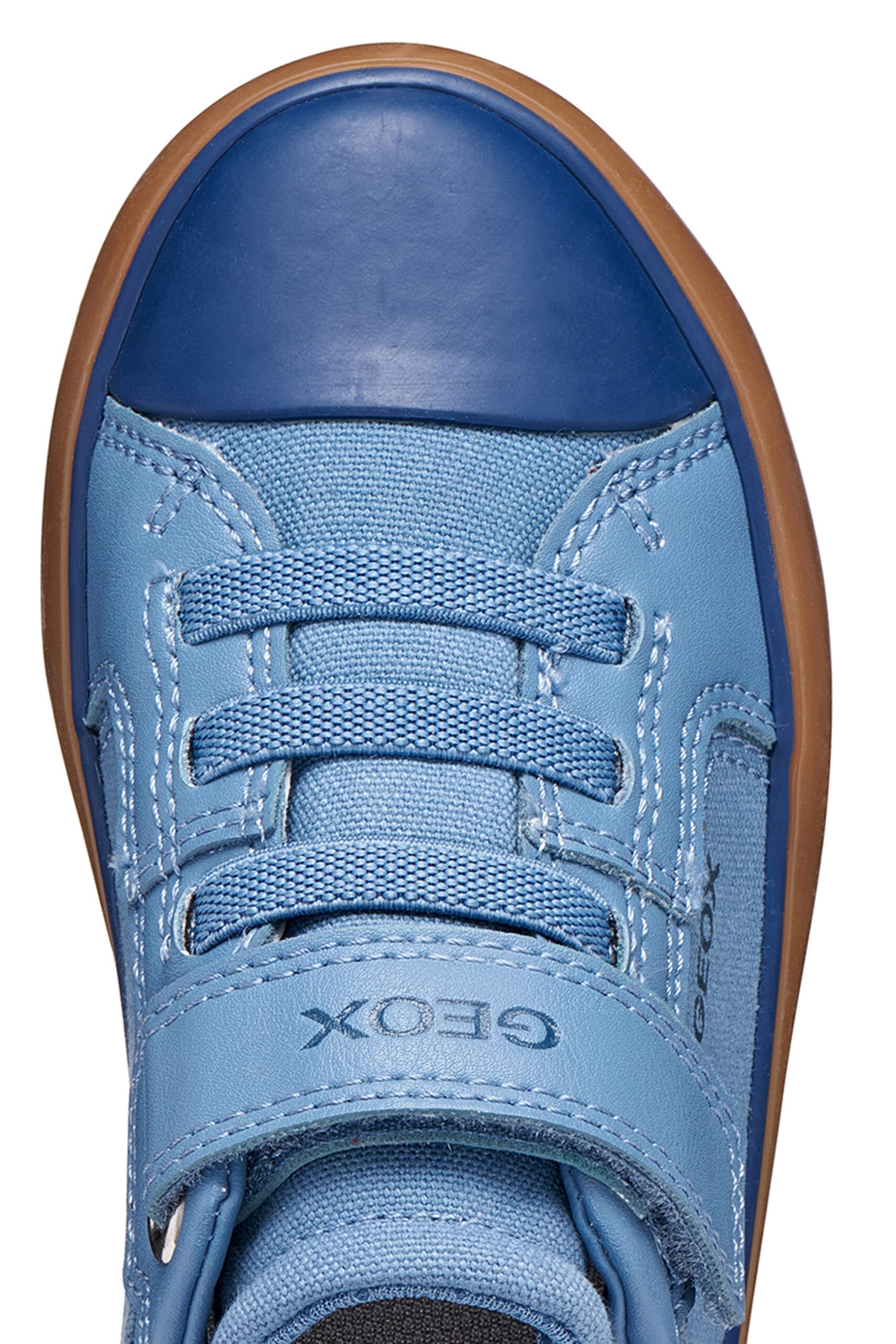 Geox Aνατομικό Sneaker Gια Aγόρι Mπλέ Jeans - Image 9