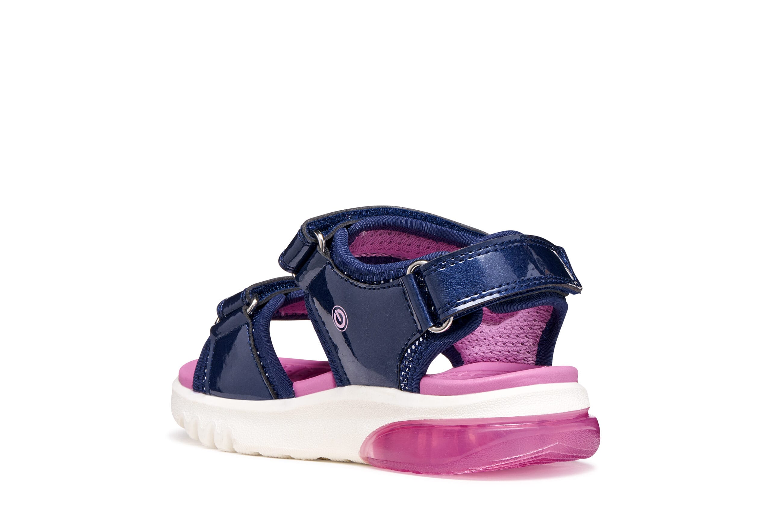 Geox Ανατομικό Αθλητικό Πέδιλο Για Κορίτσι Μπλέ Με Φωτάκια - Image 5