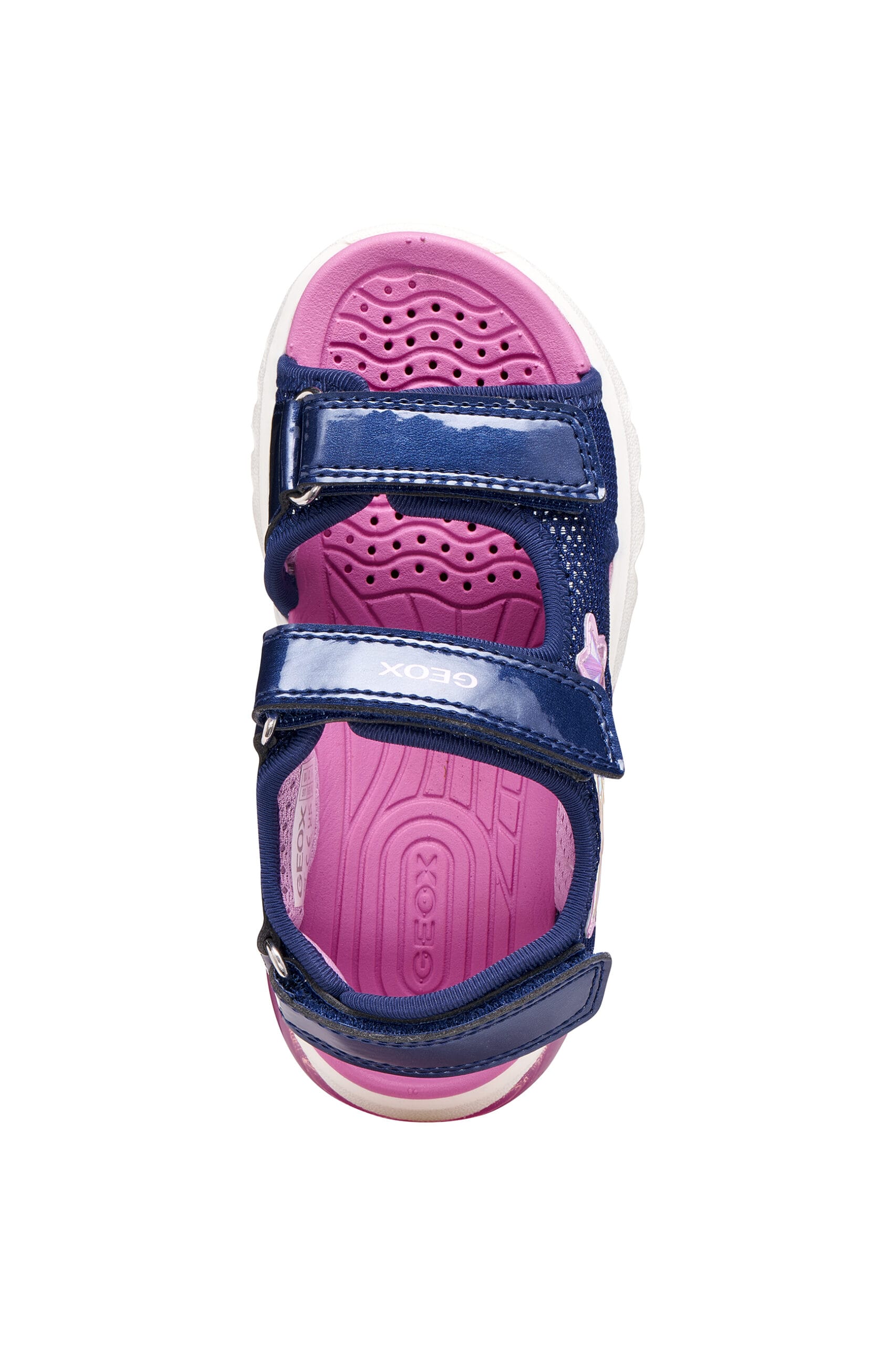 Geox Ανατομικό Αθλητικό Πέδιλο Για Κορίτσι Μπλέ Με Φωτάκια - Image 7