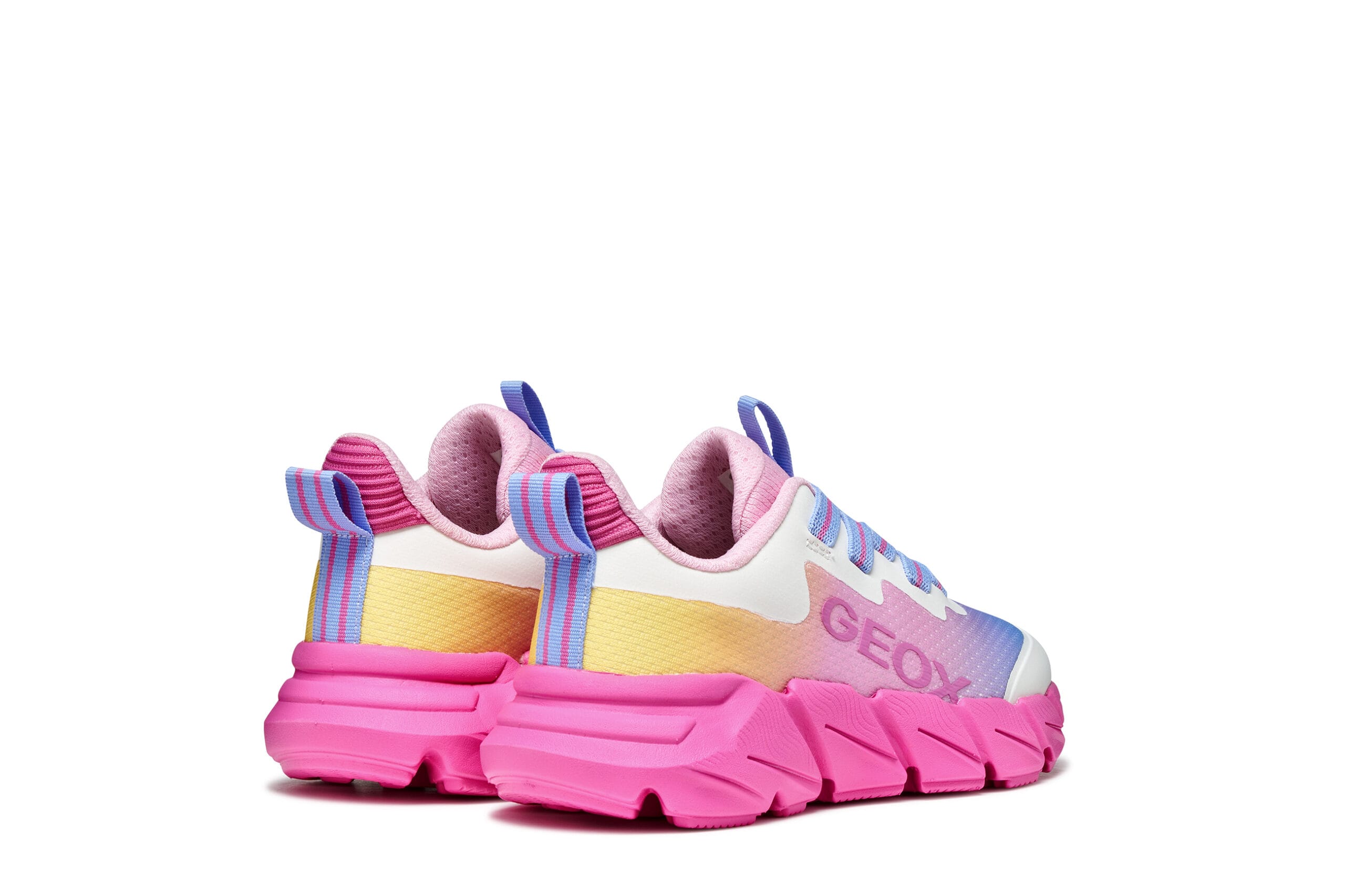 Geox Ανατομικό Αθλητικό Για Κορίτσι Λευκό/Ρόζ - Image 6