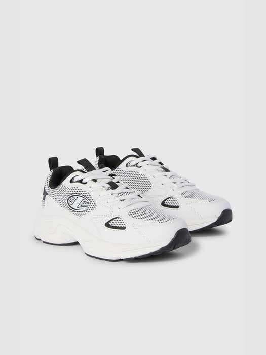 Champion Ανατομικό Εφηβικό Αθλητικό Unisex Λευκό/Μαύρο - Image 3