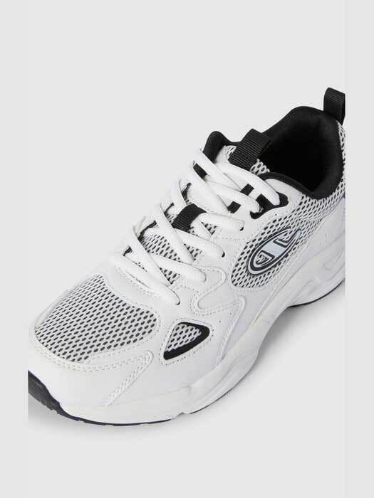 Champion Ανατομικό Εφηβικό Αθλητικό Unisex Λευκό/Μαύρο - Image 5