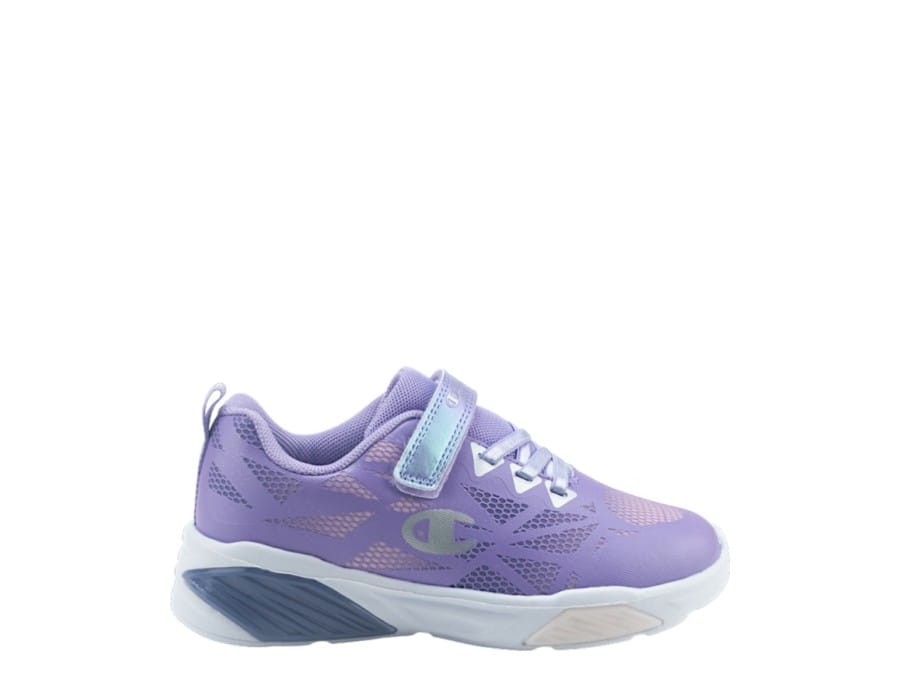 Champion Ανατομικό Αθλητικό Για Κορίτσι Λιλά Με Φωτάκια