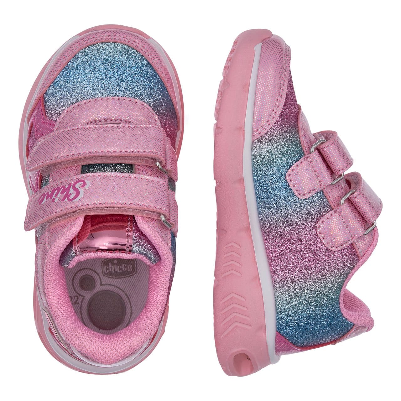 Chicco Ανατομικό Αθλητικό Για Κορίτσι Ρόζ Με Φωτάκια - Image 4