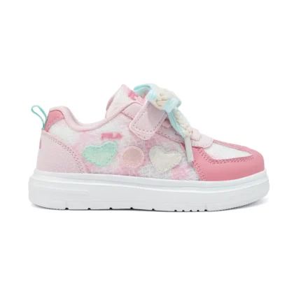 Fila Ανατομικά Παιδικά Sneakers Για Κορίτσια Zeli Memory Ρόζ
