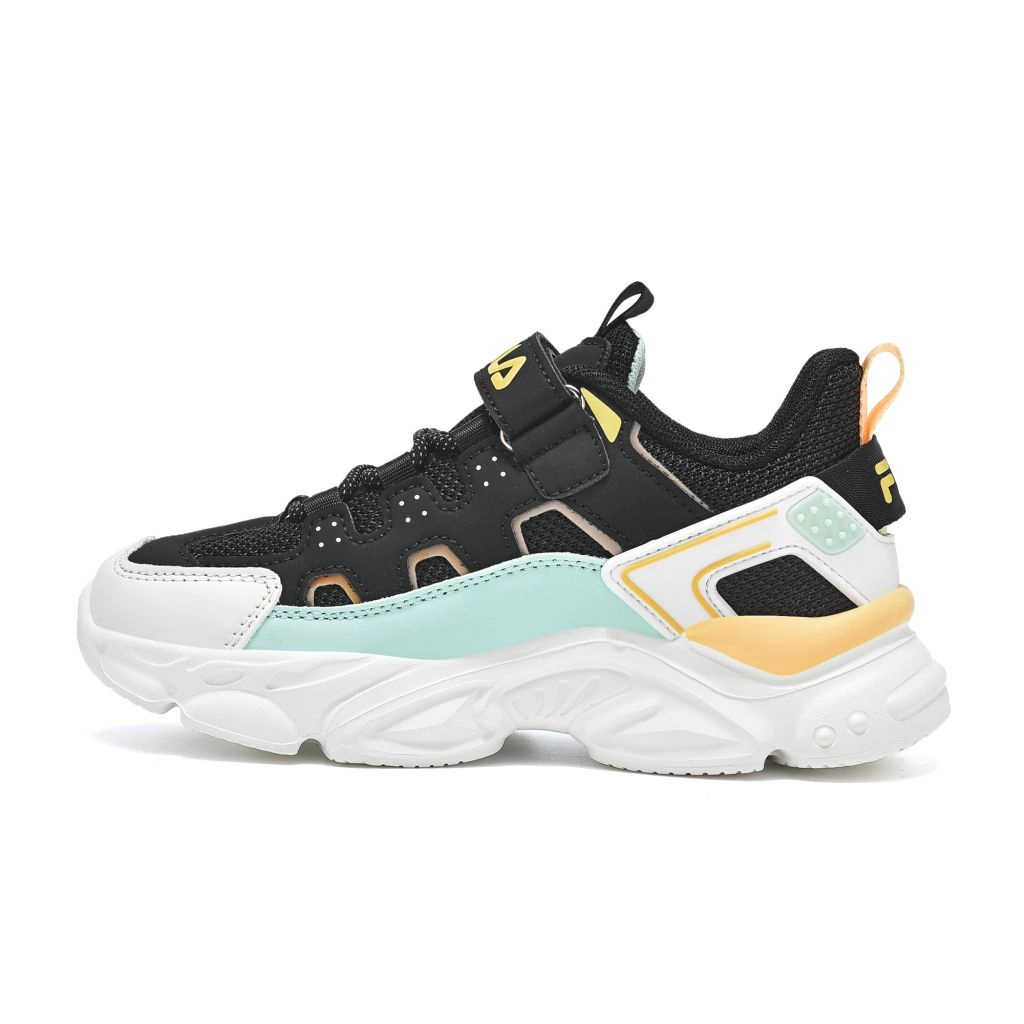 Fila Ανατομικό Παιδικό Αθλητικό Για Αγόρι Memory Spinel 3 Μαύρο/Γαλάζιο - Image 3