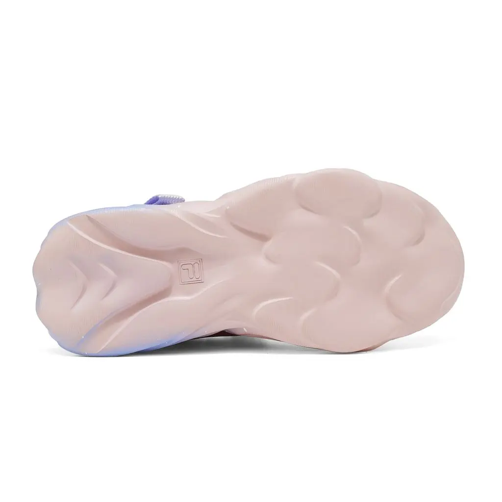Fila Ανατομικό Παιδικό Αθλητικό Πέδιλο Για Κορίτσι Wave Memory Velcro Ρόζ/Λιλά - Image 5