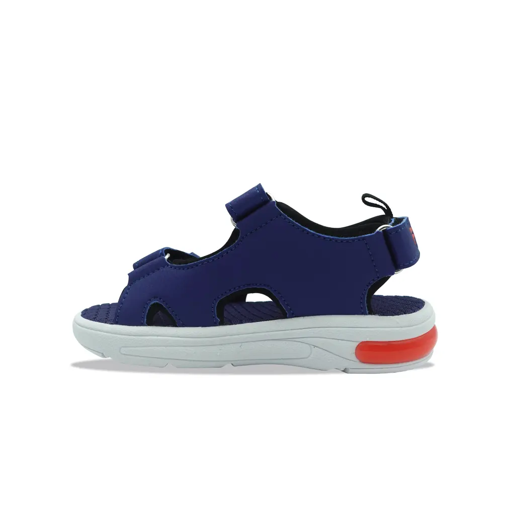Fila Ανατομικά Παιδικά Πέδιλα Για Αγόρια Rocket Velcro Μπλέ Με Φωτάκια - Image 3