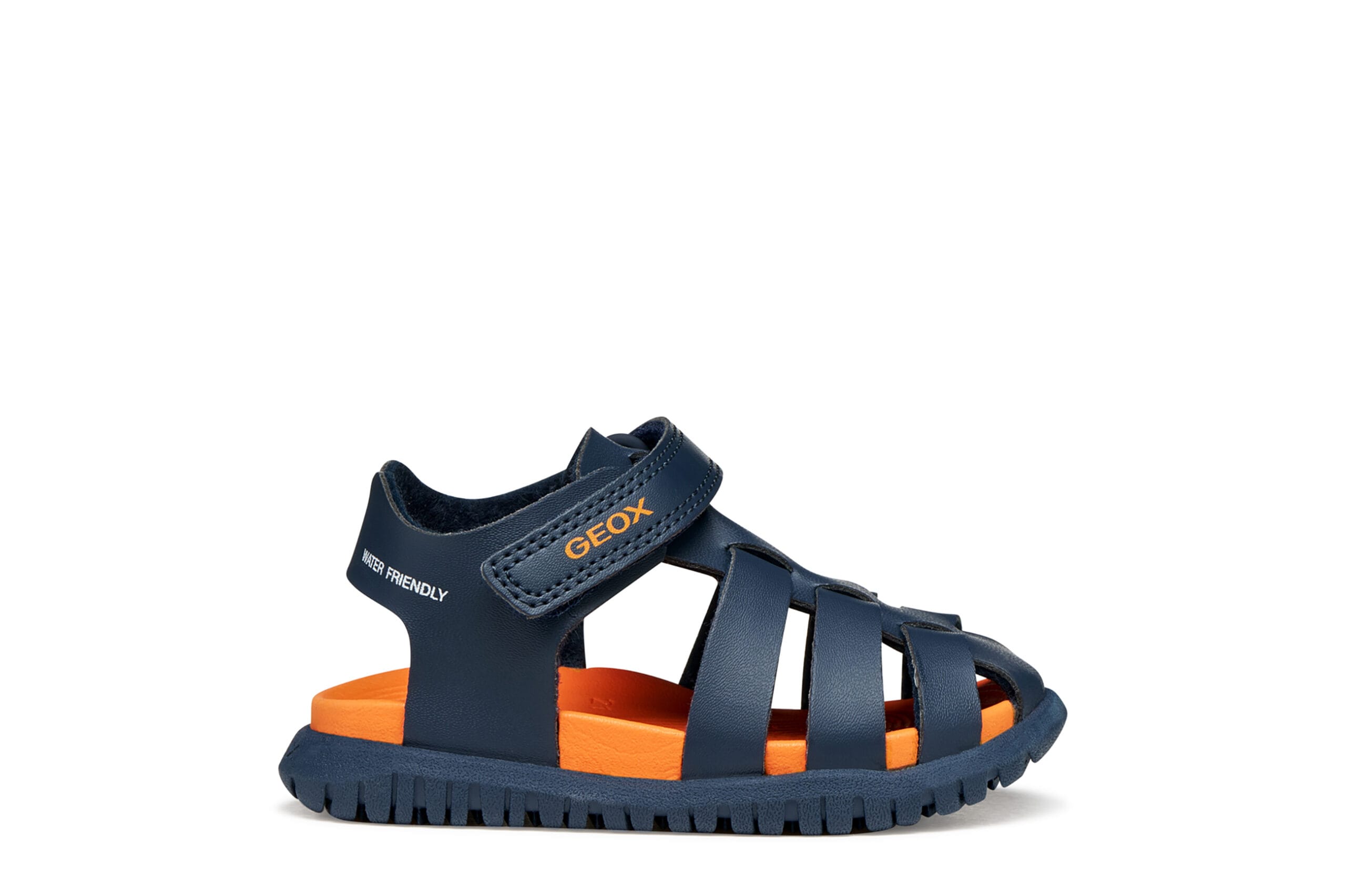 Geox Ανατομικά Παιδικά Παπουτσοπέδιλα Αδιάβροχα Για Αγόρια Μπλέ Navy