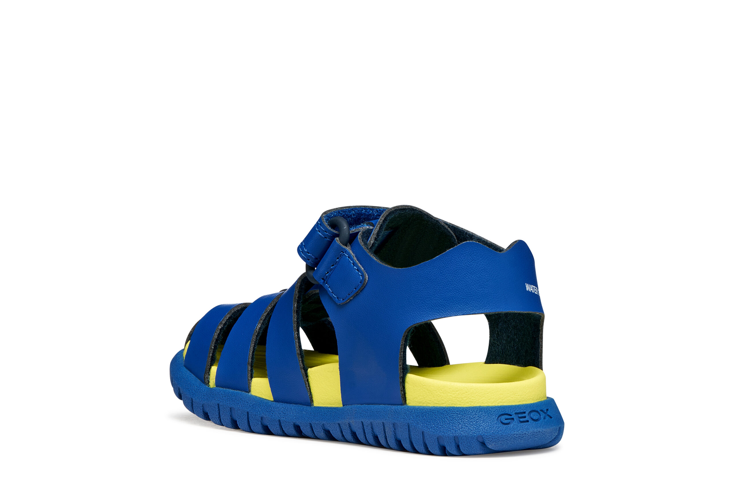 Geox Ανατομικά Παιδικά Παπουτσοπέδιλα Αδιάβροχα Για Αγόρια Μπλέ Ρουά - Image 3