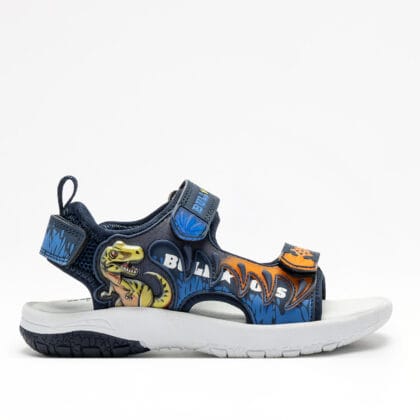 Bull Boys Αντομικά Παιδικά Πέδιλα Για Αγόρια Μπλέ Με Ήχο
