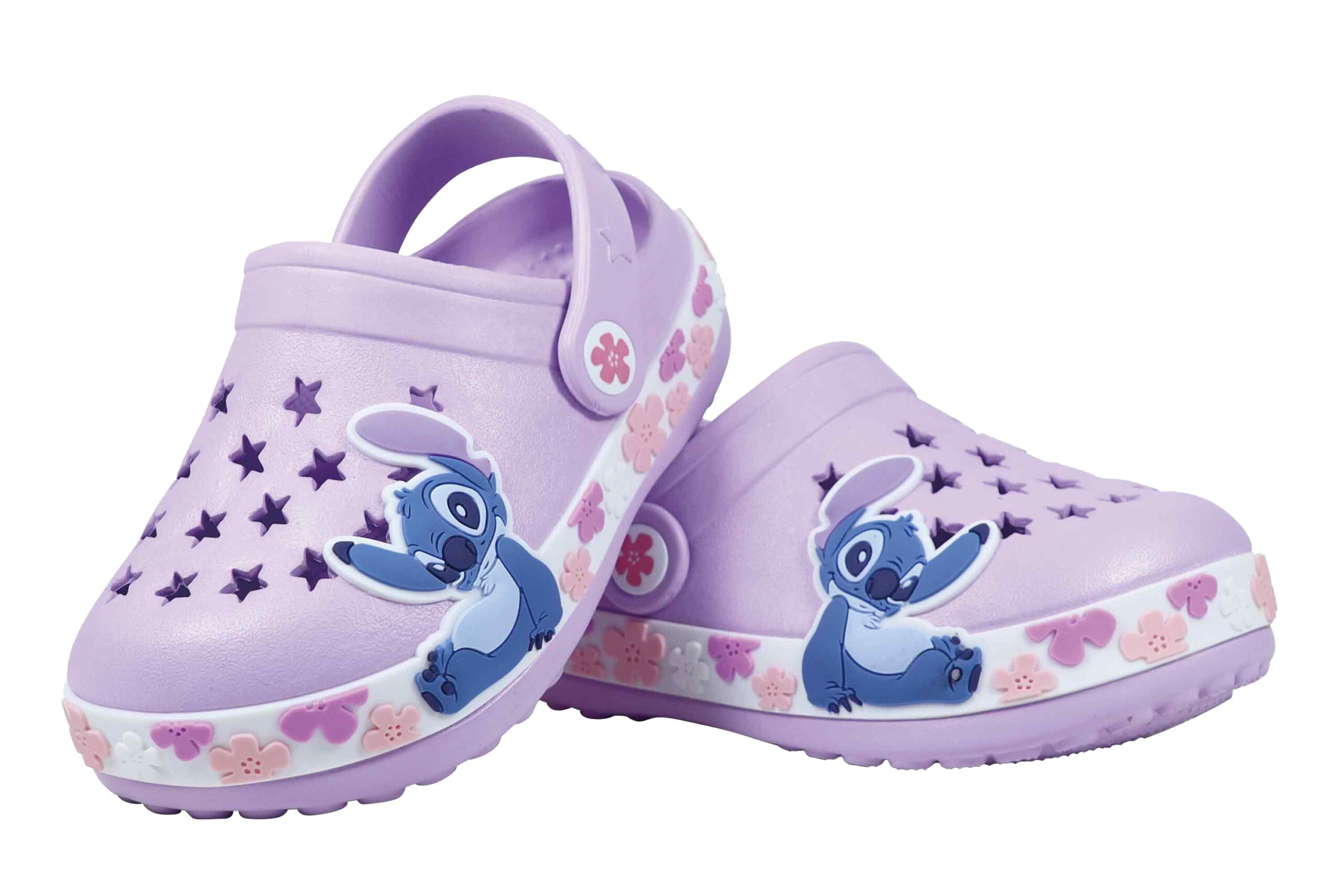Disney Ανατομικά Παιδικά Clogs Για Κορίτσια Stitch Μώβ - Image 3