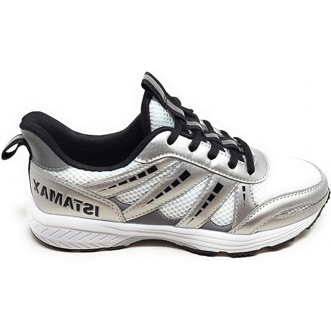 Istamax Παιδικά Ορθοπεδικά Αθλητικά Παπούτσια Για Κορίτσια Ασημί