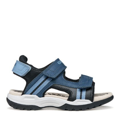 Geox Ανατομικό Αθλητικό Πέδιλο Για Αγόρι Μπλέ /Γαλάζιο