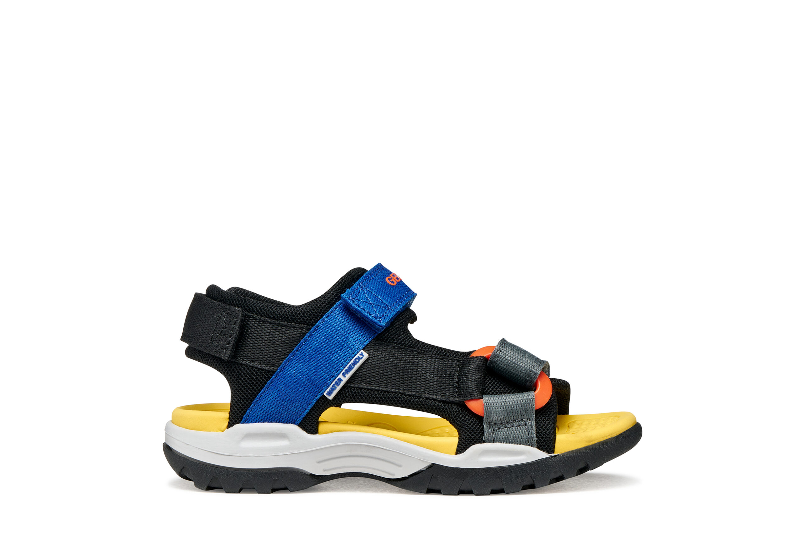 Geox Ανατομικό Αδιάβροχο Αθλητικό Πέδιλο Για Αγόρι Μαύρο/Μπλέ