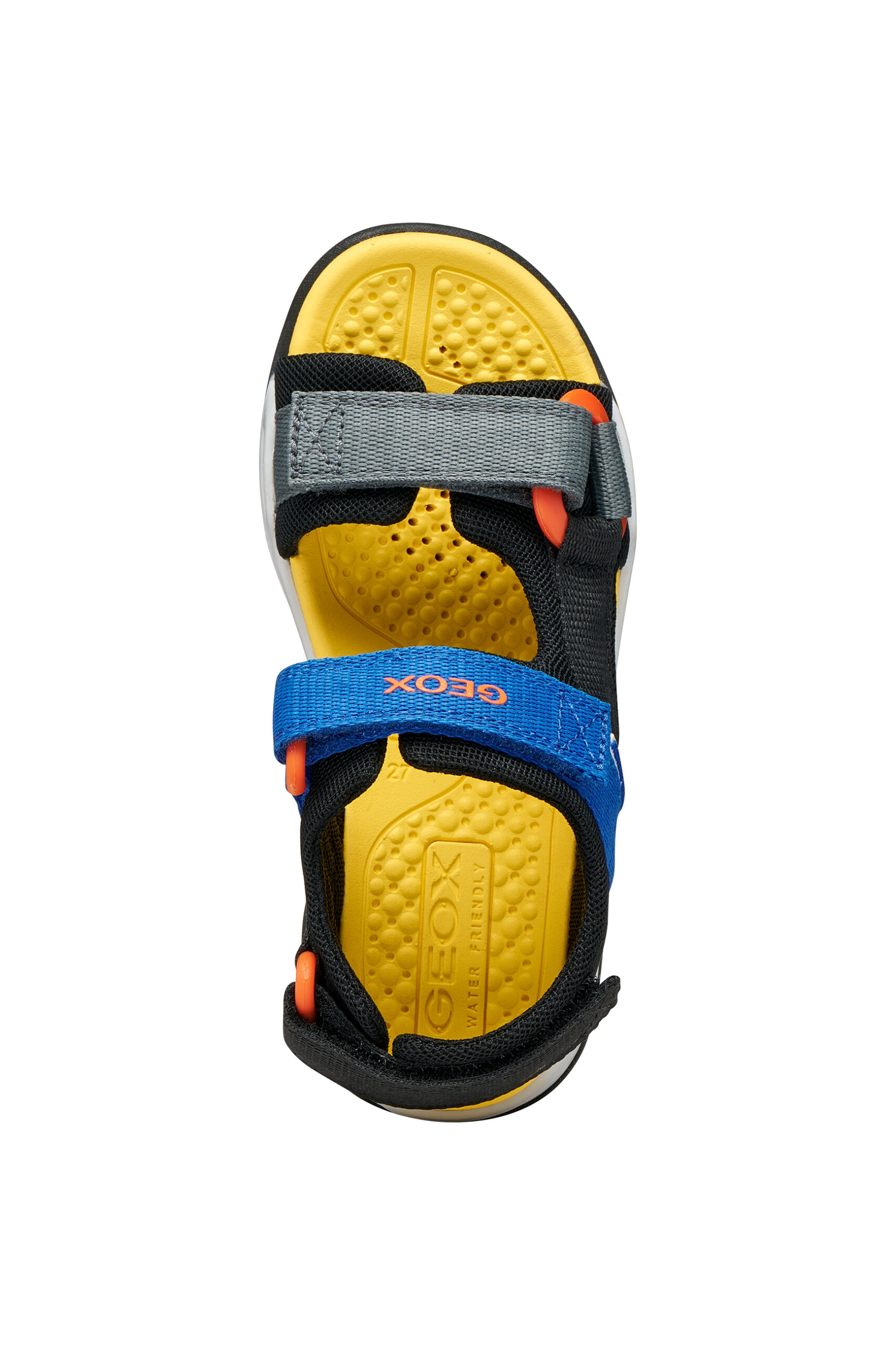Geox Ανατομικό Αδιάβροχο Αθλητικό Πέδιλο Για Αγόρι Μαύρο/Μπλέ - Image 4