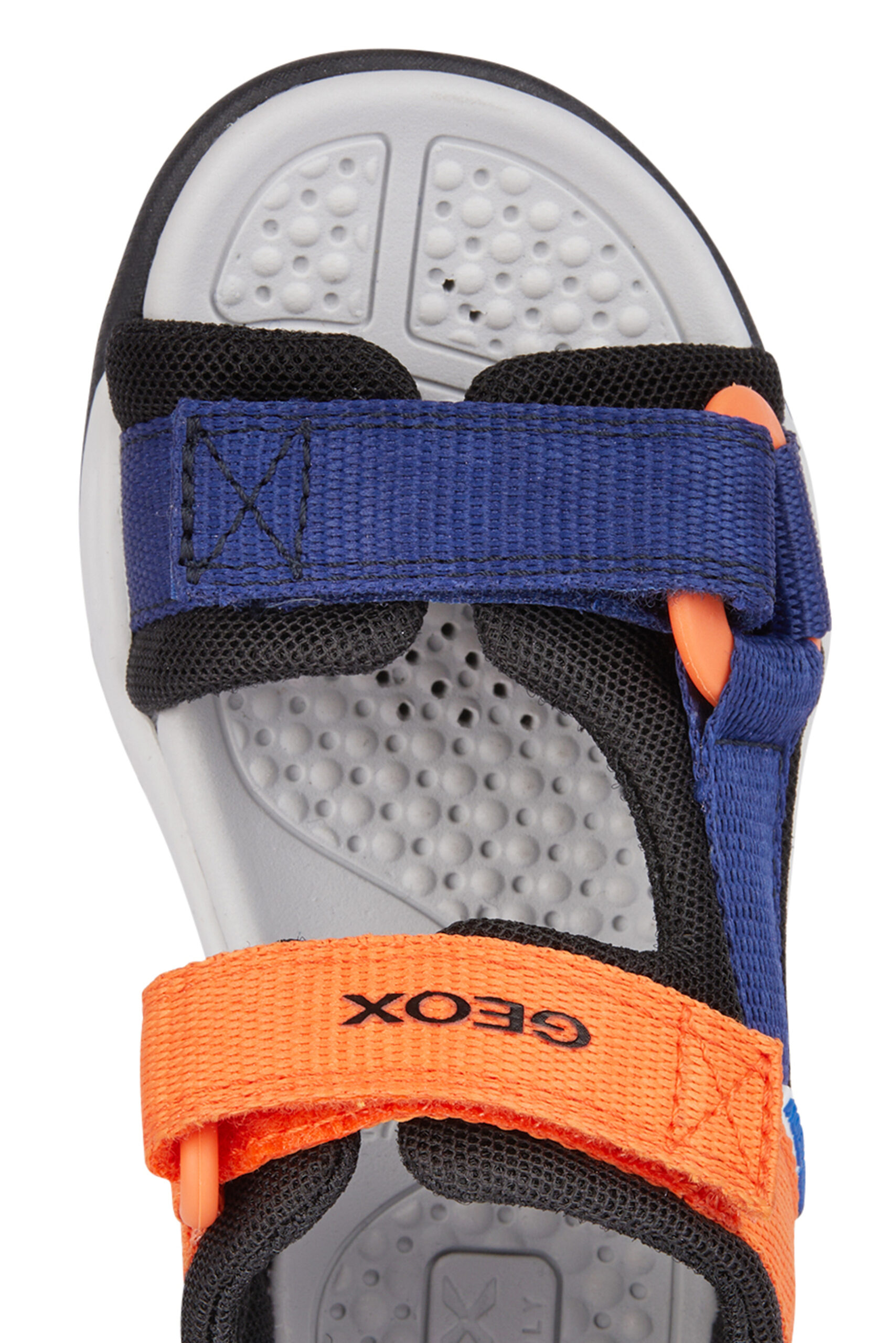 Geox Ανατομικό Αδιάβροχο Αθλητικό Πέδιλο Για Αγόρι Μπλέ/Πορτοκαλί - Image 5