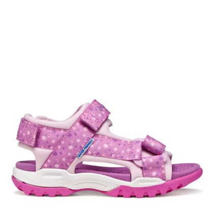 Geox Ανατομικά Παιδικά Αθλητικά Πέδιλα Για Κορίτσια Ρόζ