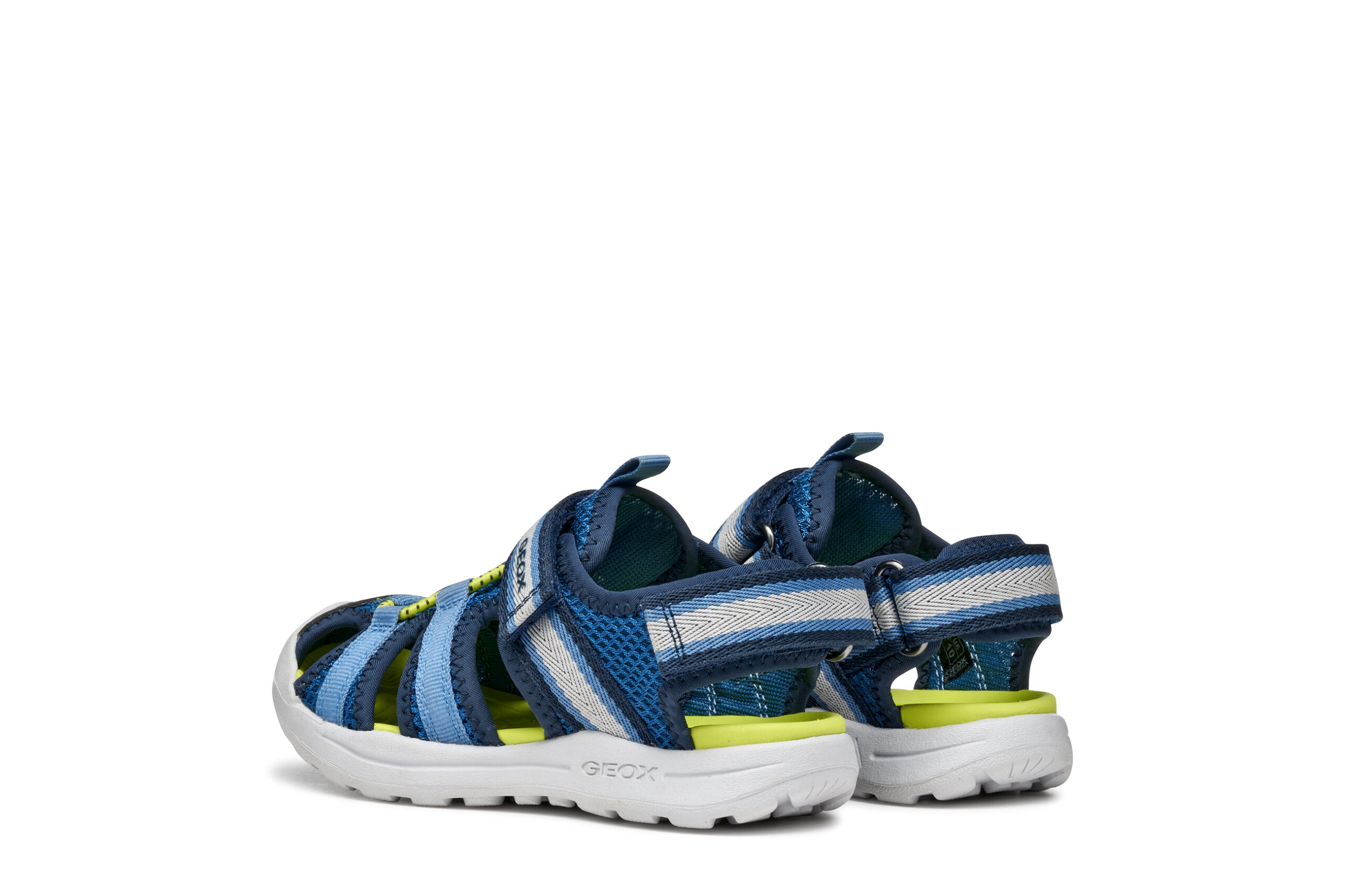 Geox Ανατομικό Παιδικό Παπουτσοπέδιλο Για Αγόρι Μπλέ/Γαλάζιο - Image 3