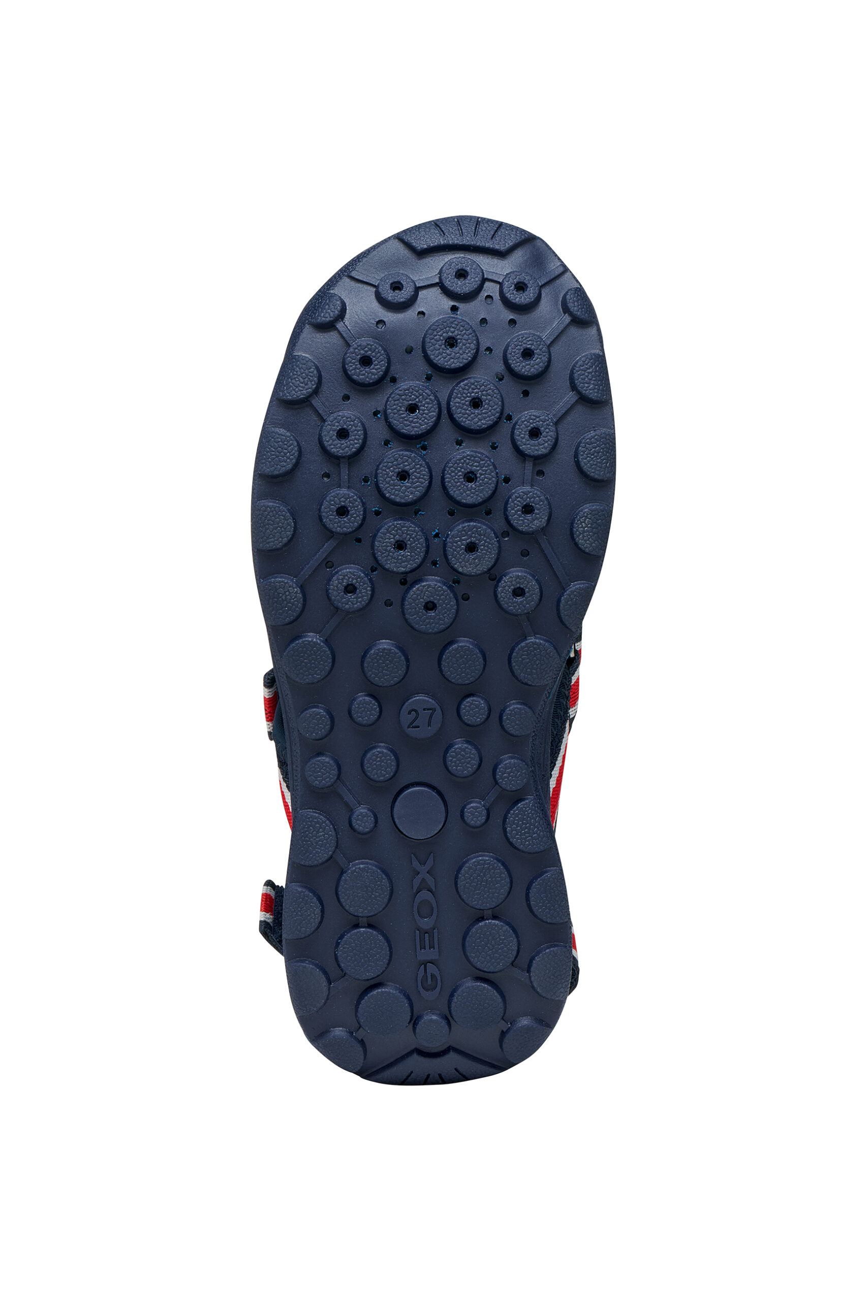 Geox Ανατομικό Παιδικό Παπουτσοπέδιλο Για Αγόρι Μπλέ/Κόκκινο - Image 6