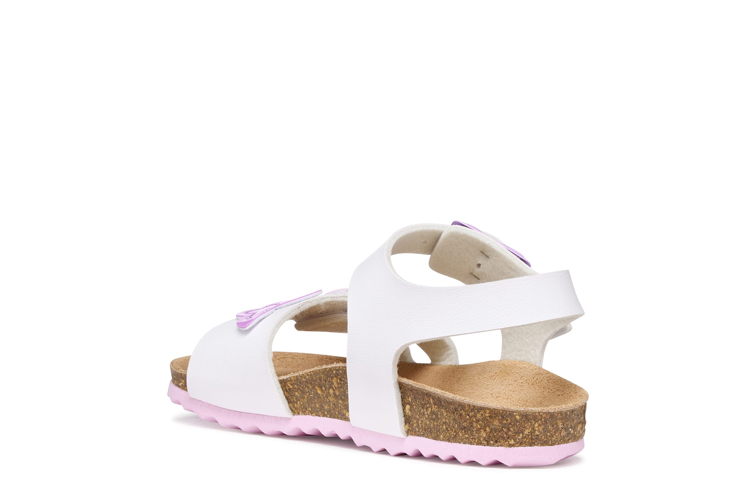 Geox Ανατομικό Παιδικό Πέδιλο Σκαφάκι Για Κορίτσι Λευκό Με Πεταλούδα - Image 4