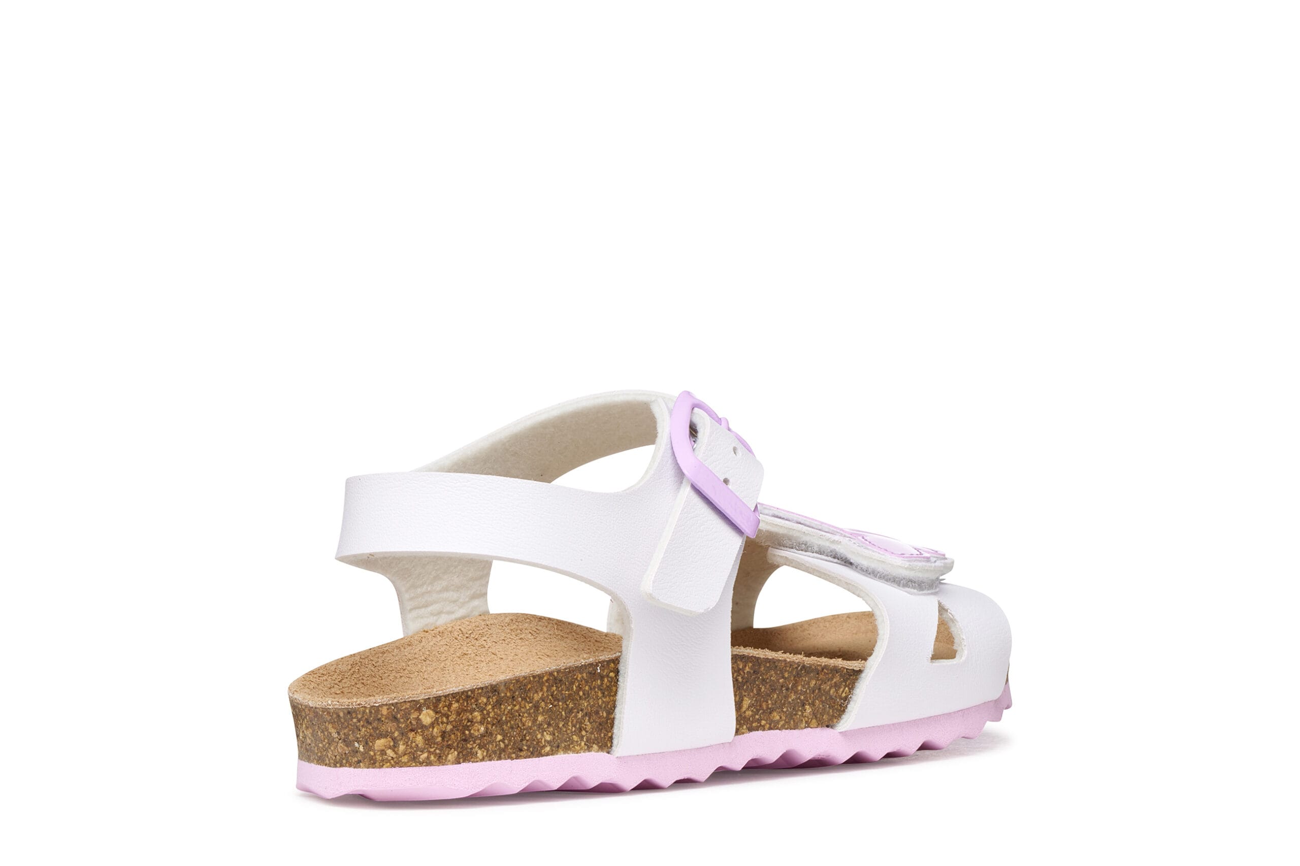 Geox Ανατομικό Παιδικό Πέδιλο Σκαφάκι Για Κορίτσι Λευκό Με Πεταλούδα - Image 3