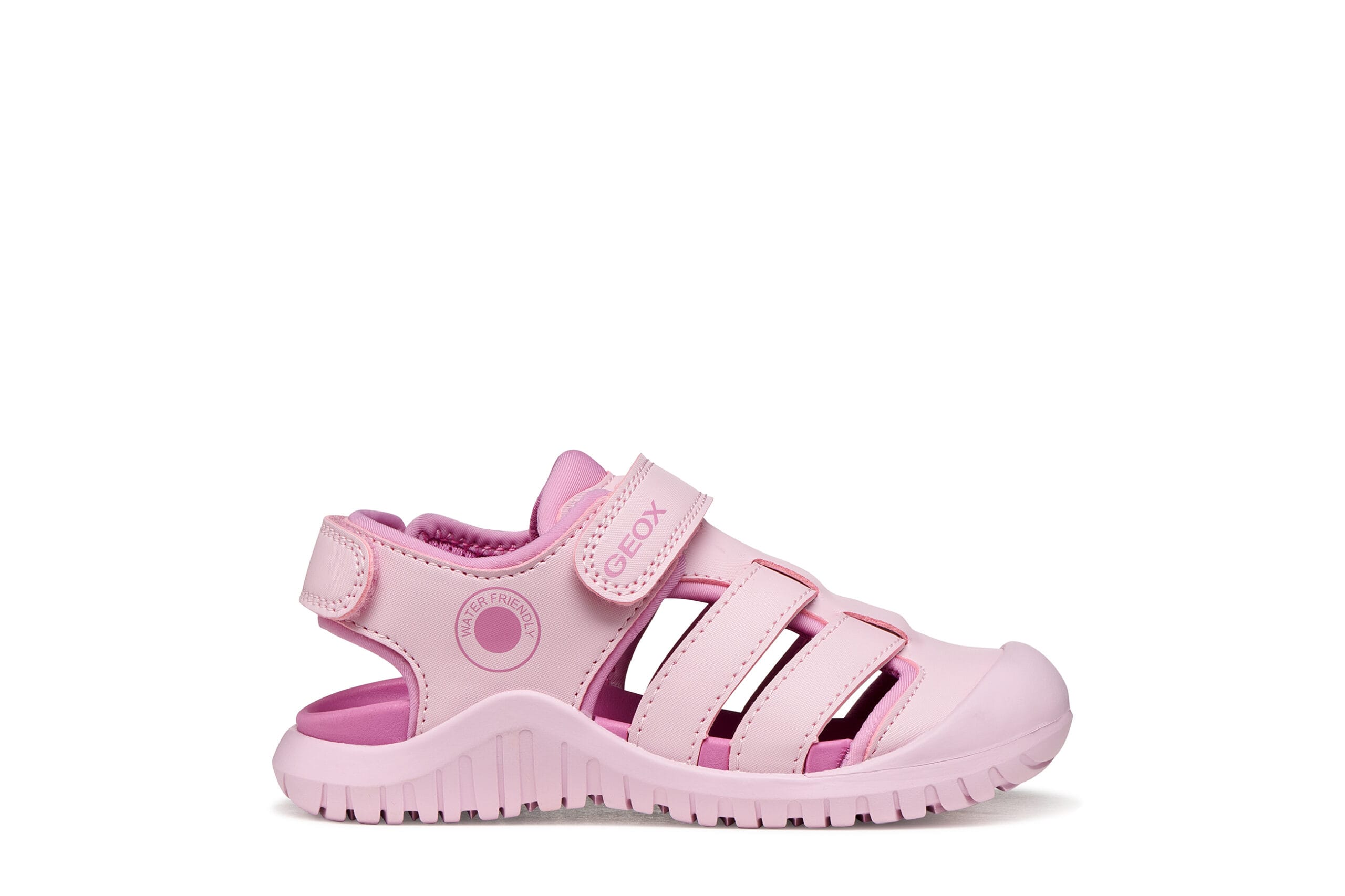 Geox Ανατομικά Παιδικά Παπουτσοπέδιλα Αδιάβροχα Για Κορίτσια Ρόζ/Φούξια
