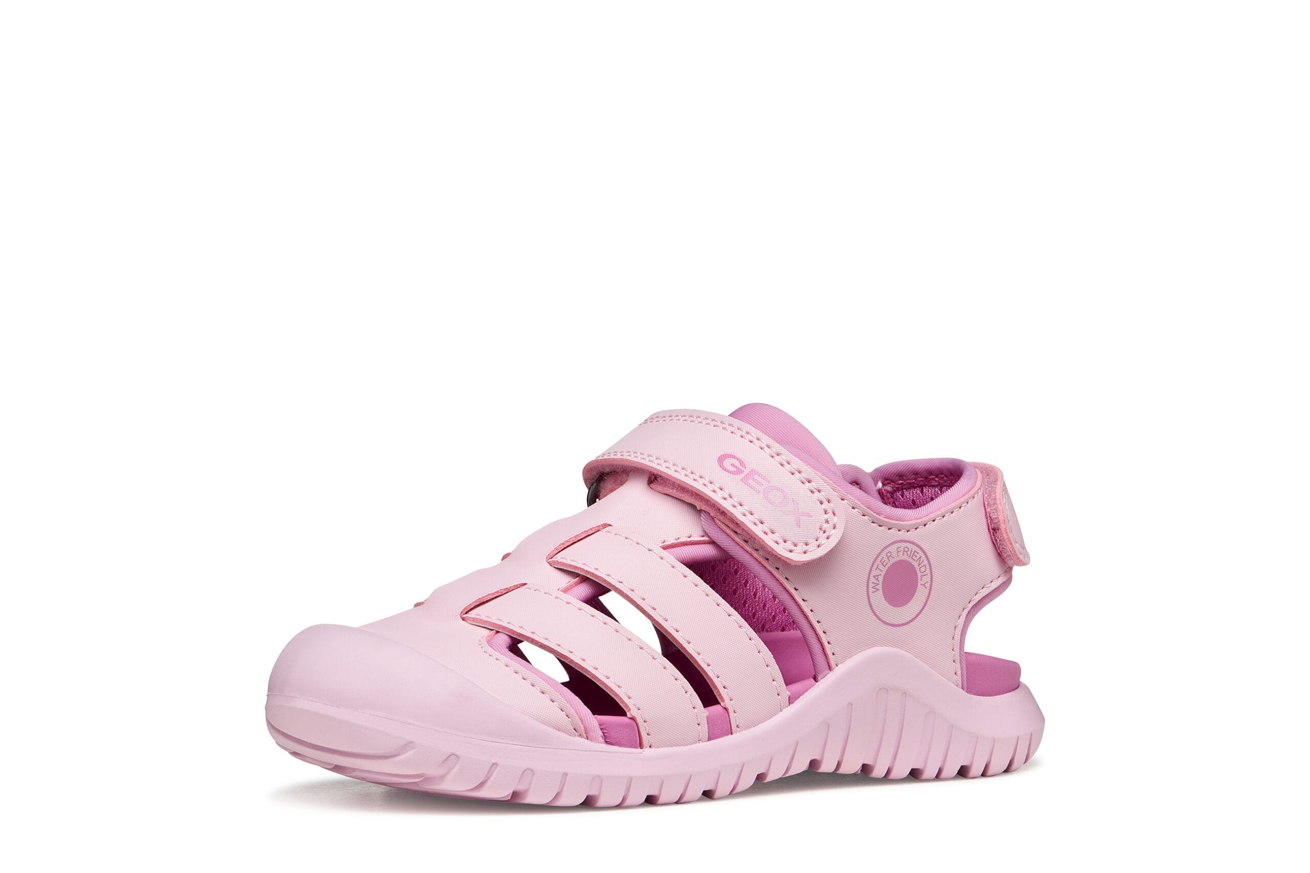 Geox Ανατομικά Παιδικά Παπουτσοπέδιλα Αδιάβροχα Για Κορίτσια Ρόζ/Φούξια - Image 3