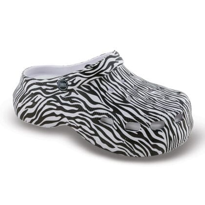 Cubanitas Γυναικεία/Εφηβικά Σαμπό Δίπατα Zebra