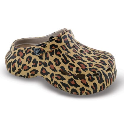 Cubanitas Γυναικεία/Εφηβικά Σαμπό Δίπατα Leopard