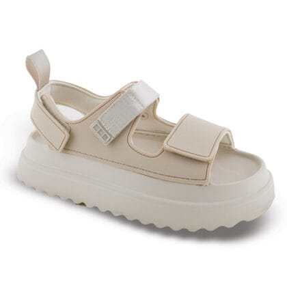 Cubanitas Γυναικειο/Εφηβικό Πέδιλο Flatform Μπέζ