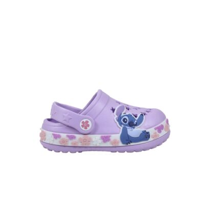 Disney Ανατομικά Παιδικά Clogs Για Κορίτσια Stitch Μώβ