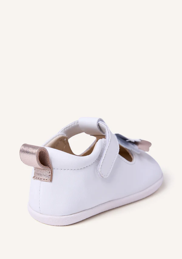 Gioseppo Παιδικές Ανατομικές Μπαλαρίνες Barefoot Για Κορίτσι Λευκές - Image 5