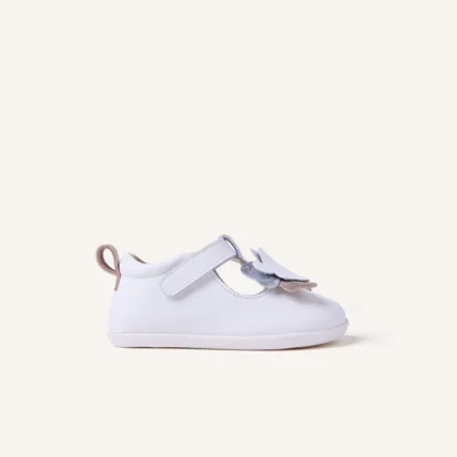 Gioseppo Παιδικές Ανατομικές Μπαλαρίνες Barefoot Για Κορίτσι Λευκές