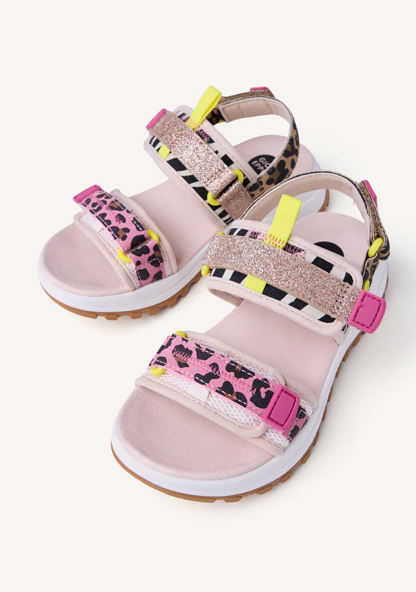 Gioseppo Παιδικά Ανατομικά Αθλητικά Πέδιλα Δίσολα Για Κορίτσι Leopard - Image 3