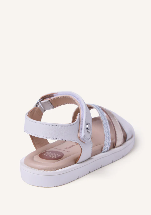 Gioseppo Παιδικά Ανατομικά Πέδιλα Για Κορίτσι Λευκά - Image 4