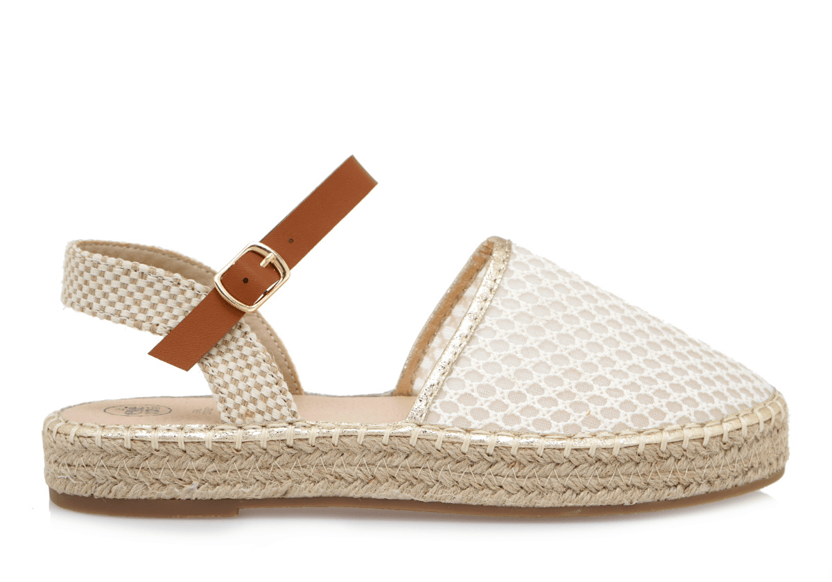 Exe Kids Ανατομική Παιδική Εσπαντρίγια Για Κορίτσι Μπέζ - Image 2