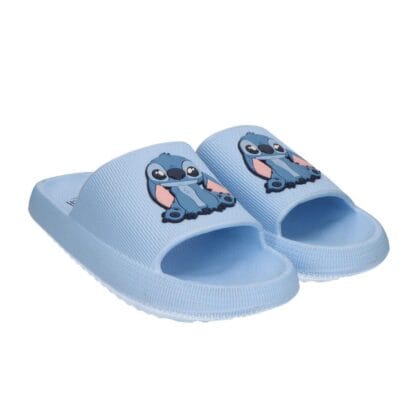 Cerda Παιδικές Παντόφλες Θαλάσσης Unisex Stitch Γαλάζιες