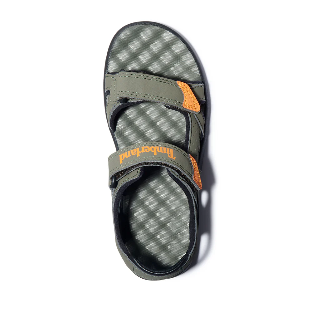 Timberland Ανατομικά Παιδικά Πέδιλα Για Αγόρια Perkins Row 2 Λαδί - Image 4