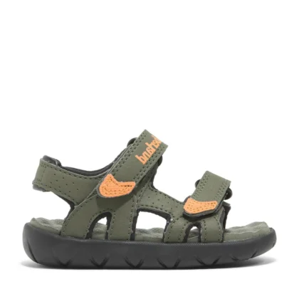Timberland Ανατομικά Παιδικά Πέδιλα Για Αγόρια Λαδί
