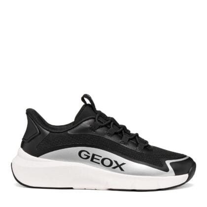 Geox Παιδικά Ανατομικά Αθλητικά Pro-Ran Fast In Για Αγόρι Μαύρο