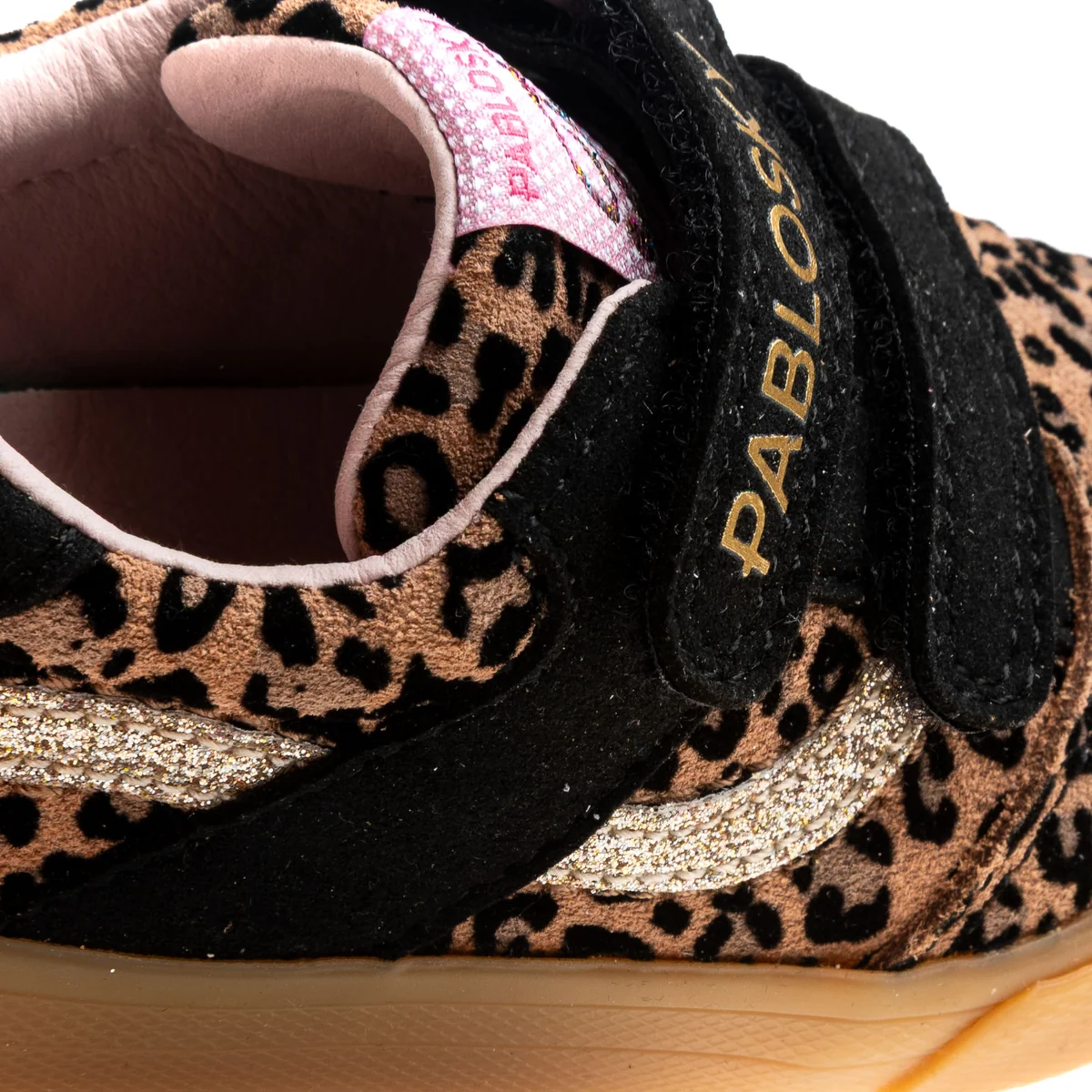 Pablosky Παιδικά Ανατομικά Sneakers Barefoot Για Κορίτσι Leopard - Image 6