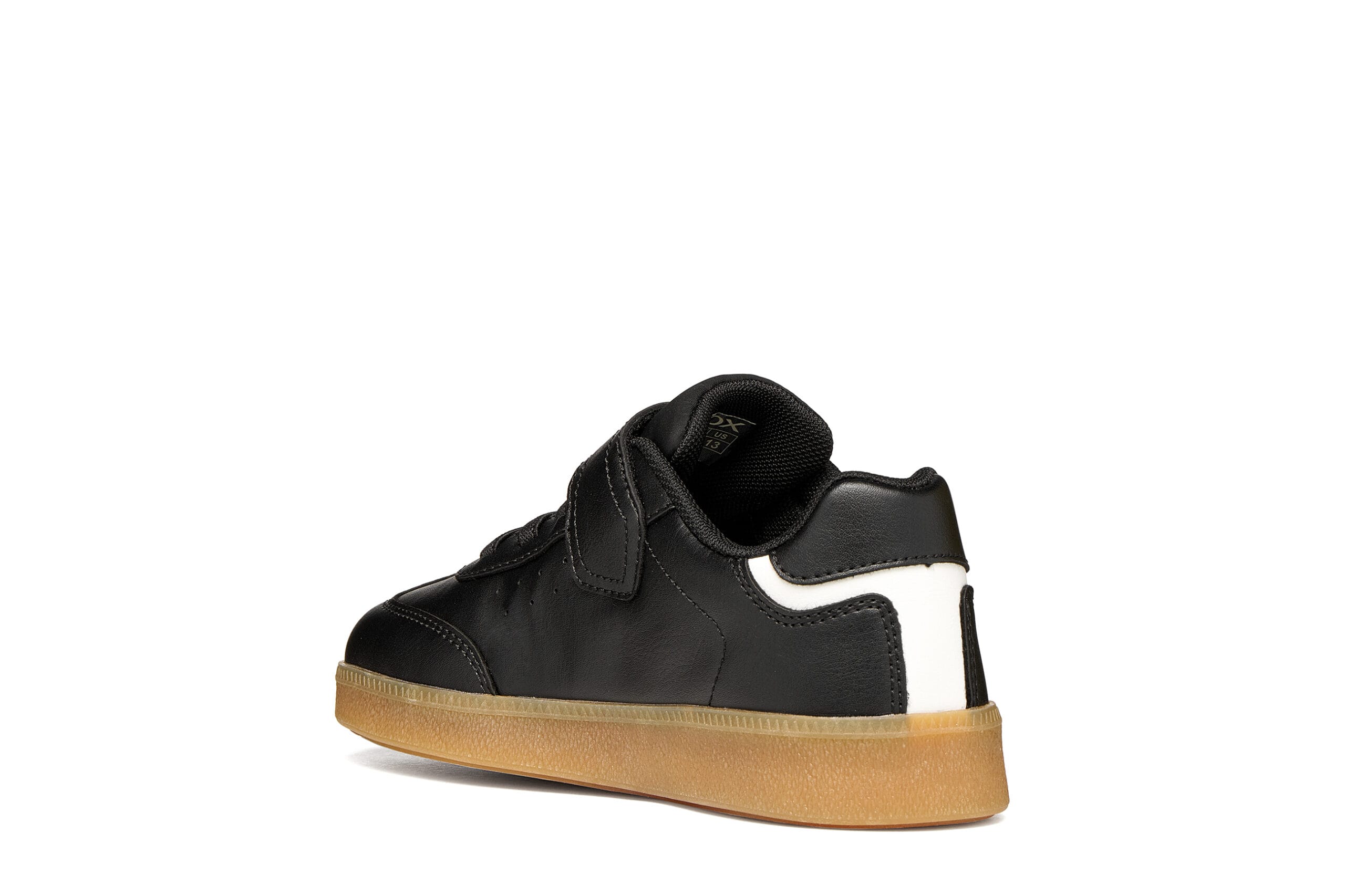 Geox Παιδικά Ανατομικά Sneakers Unisex New Emberlix Μαύρα - Image 3