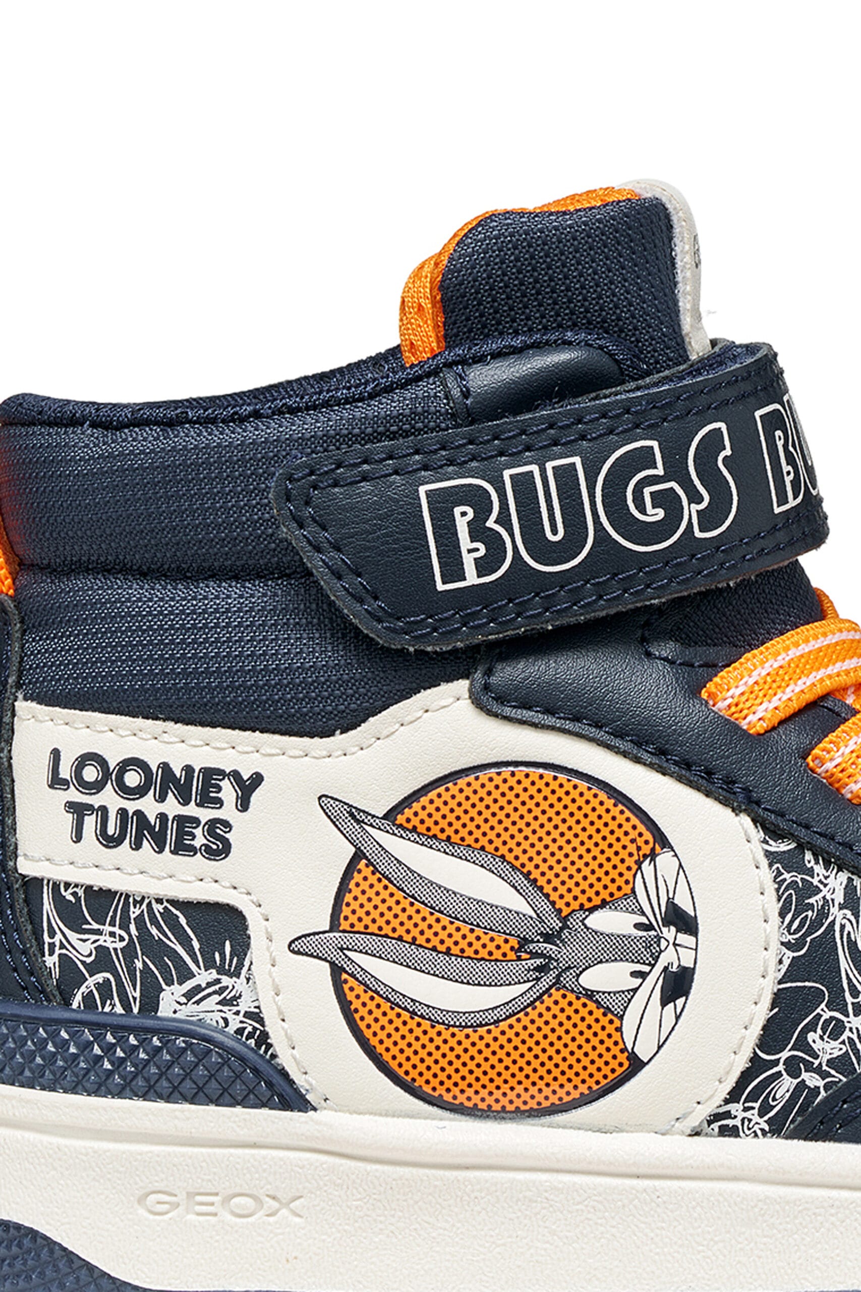 Geox Παιδικά Ανατομικά Μποτάκια Looney Tunes Bugs Bunny Για Αγόρι Μπλέ - Image 5
