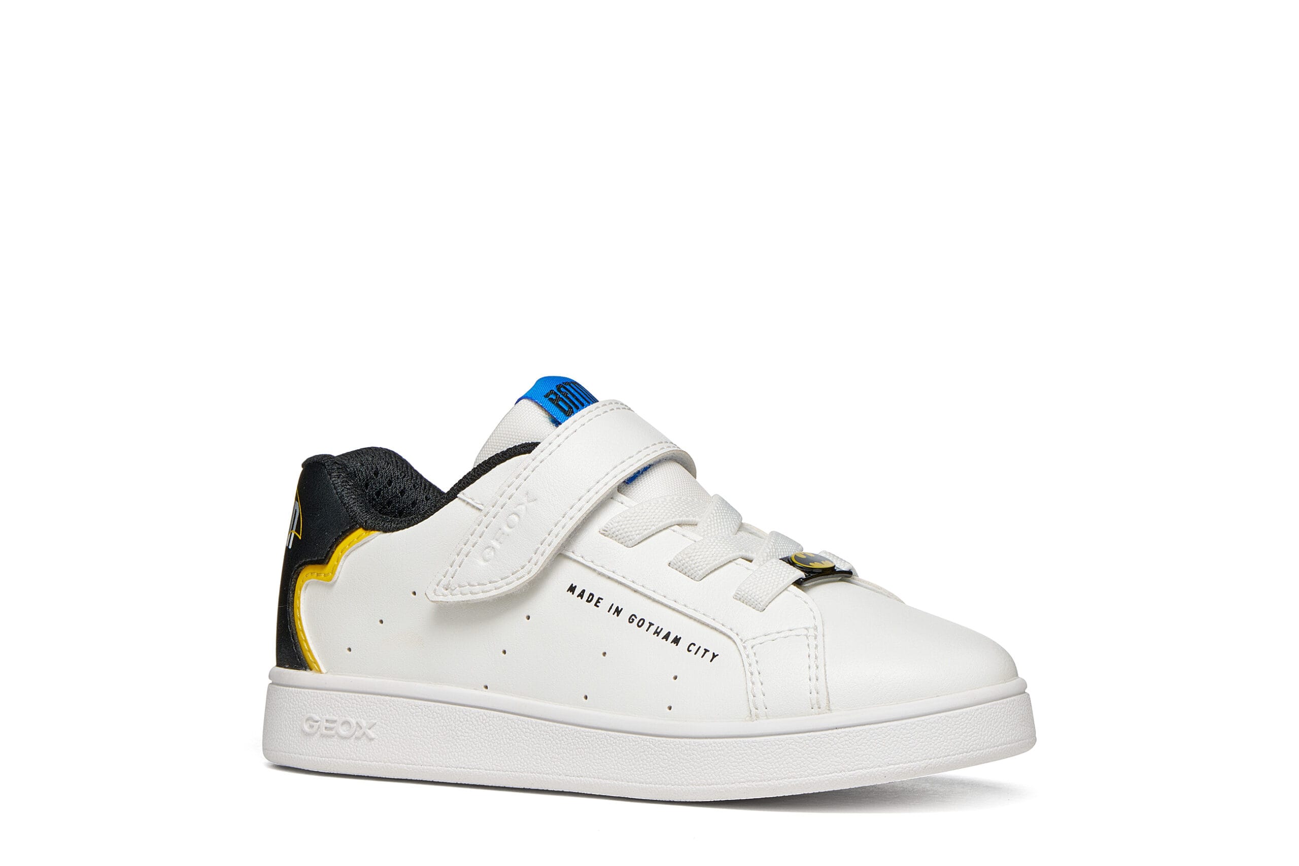 Geox ανατομικά παιδικά sneakers για αγόρι Batman λευκό/μαύρο - Image 2
