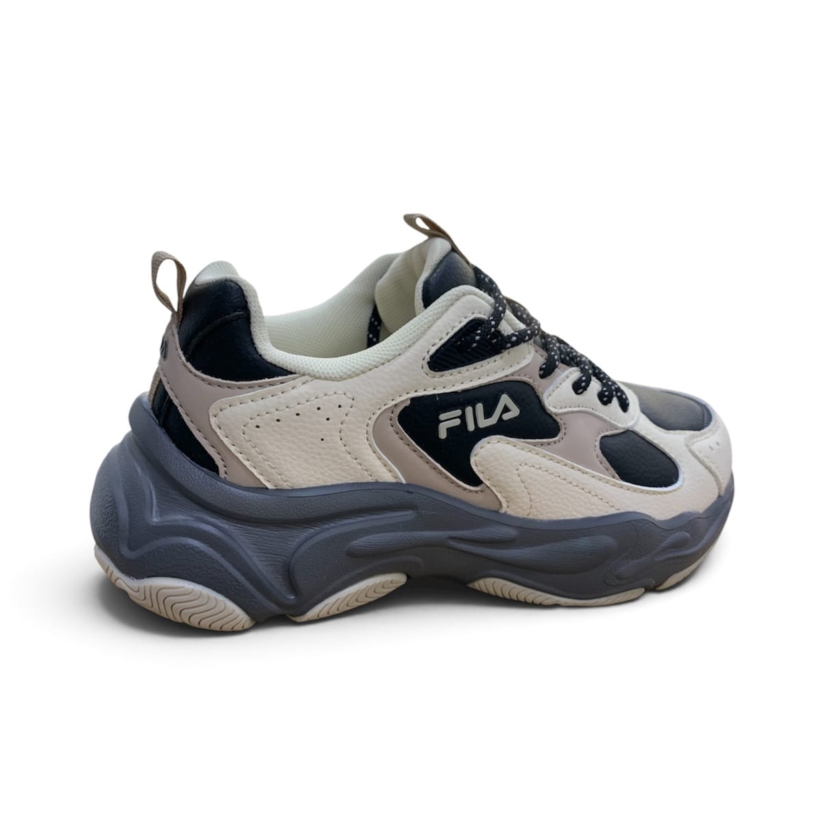 Fila εφηβικά ανατομικά αθλητικά για κορίτσι Mallou 3 Memory μπέζ - Image 2