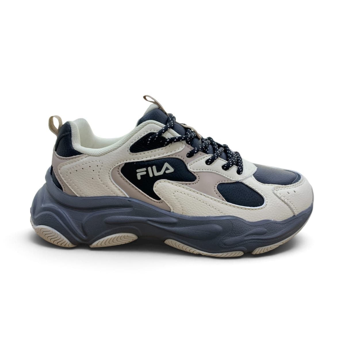 Fila εφηβικά ανατομικά αθλητικά για κορίτσι Mallou 3 Memory μπέζ