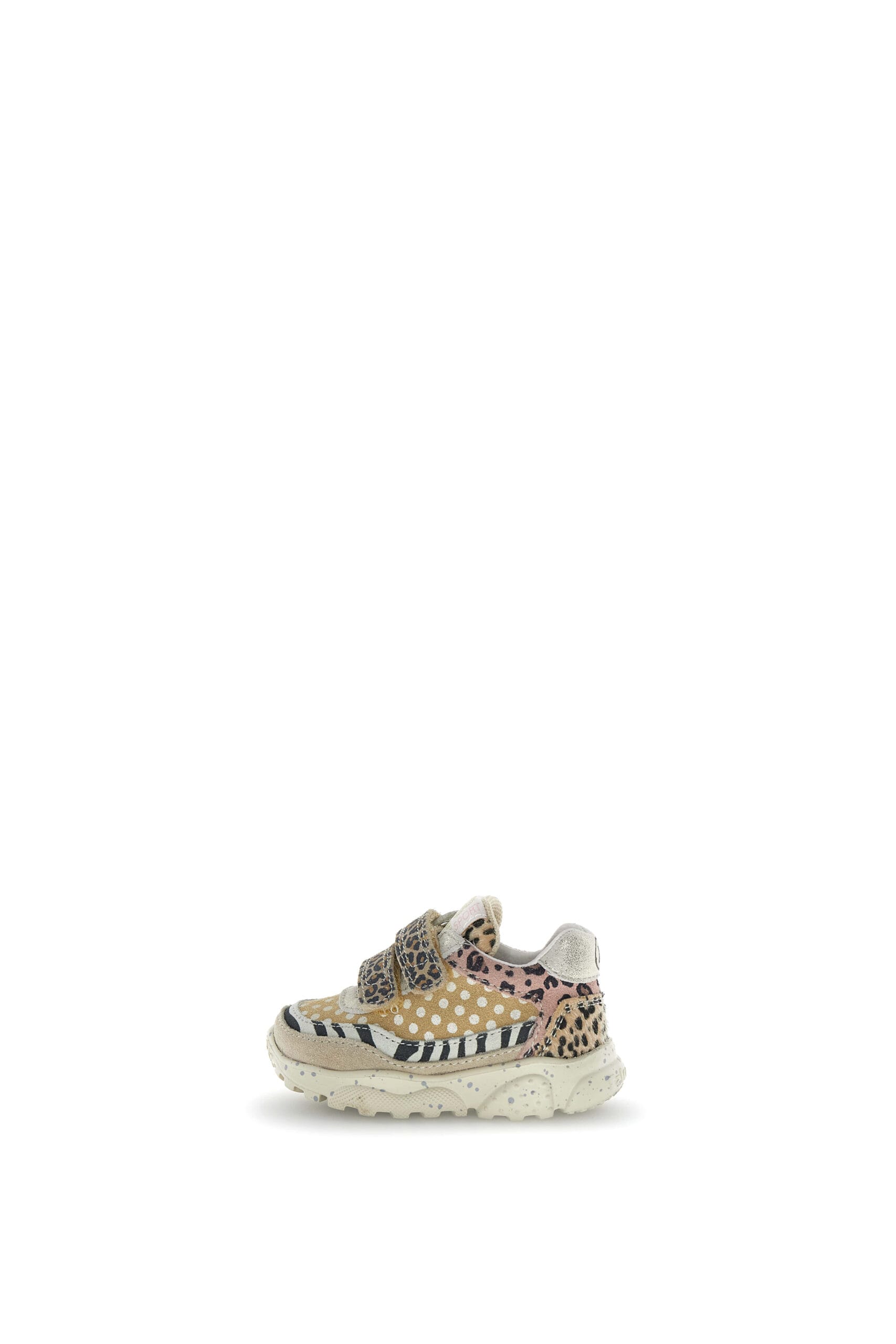 Falcotto παιδικά ανατομικά sneakers για κορίτσι μπέζ animal print - Image 2
