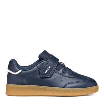 Geox παιδικά ανατομικά sneakers για αγόρι μπλέ navy